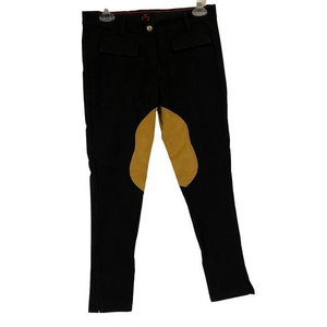 Cavalleria Toscana Black Riding Breeches with‎ Thigh Grip IT 42 / US 8